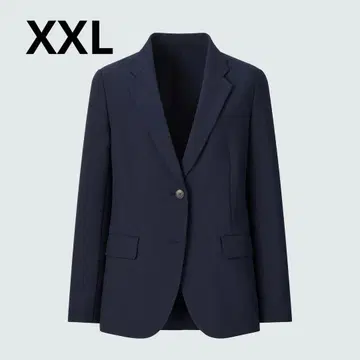 유니클로 감동 자켓 네이비 테일러드 자켓 XXL