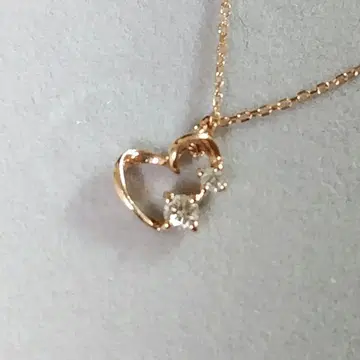K10PG 목걸이 하트