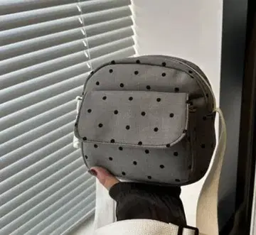 물방울 패턴 숄더백