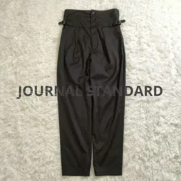 새상품급 JOURNAL STANDARD 하이웨스트 크롭 팬츠
