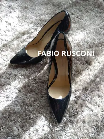 FABIO RUSCONI 파비오 루스코니 에나멜 펌프스 하이힐