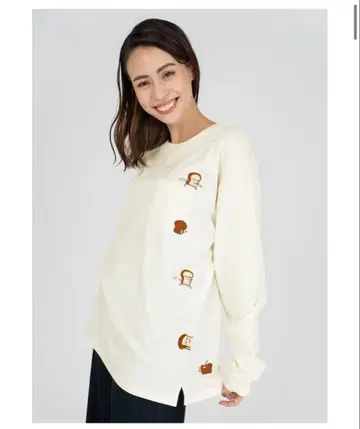 graniph 빵도둑 롱T L