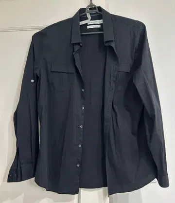 봄/여름 Calvin Klein 블랙 긴팔 셔츠 사이즈 L