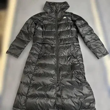 adidas 후드 부착 롱 다운 자켓