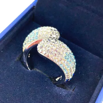 스와로브스키 반지 큐빅 16호 링 드롭