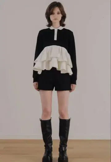 택 포함 새상품 THE TOE Hydra Peplum Tops