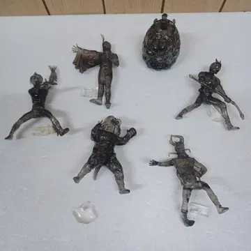 HG 가면라이더 12 클리어 블랙 버전 6종 세트