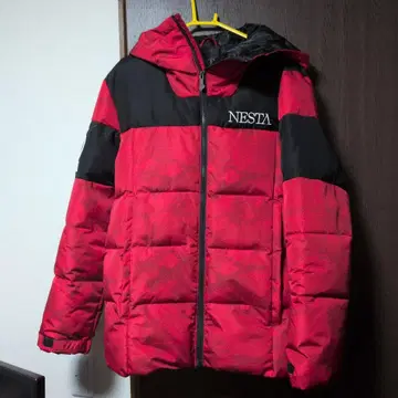 NESTA 후드 부착 다운 자켓 L