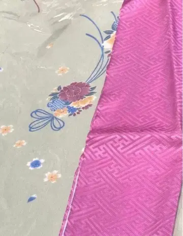 니샤쿠소데 기모노 졸업식 하카마용 레이어트 카라