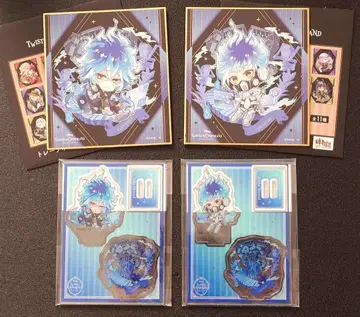 트위스테 치마니와 아크릴 스탠드 미니 색지 이데아 오르토