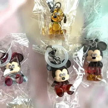 디즈니 캐릭터 마츠모토 세이지 메지루시 액세서리 4개 세트