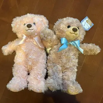 테디베어 봉제 인형 2점