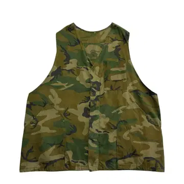 60s USA 우드랜드 카모 헌팅 베스트 Talon 빅 사이즈