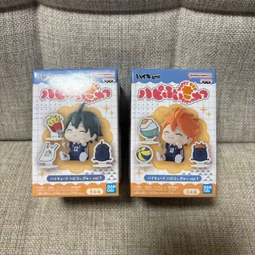 하이큐!! 하피피규어 vol.1 A 히나타 D 야마구치 2개 세트