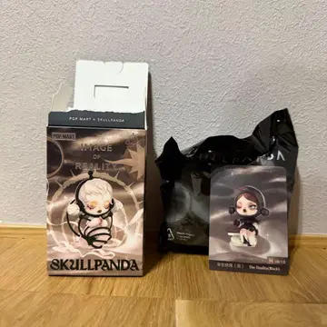 정품 POP MART SKULLPANDA