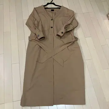 Spick & Span 베이지 셔츠 원피스