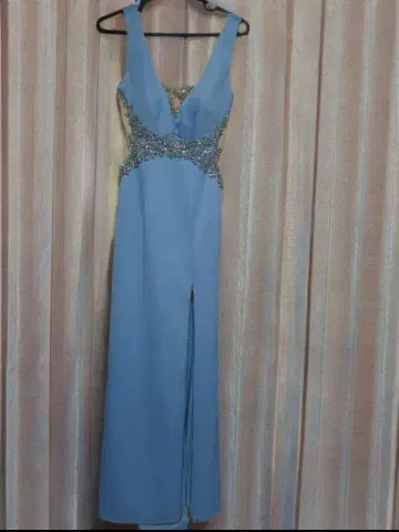 AR ANGELR 라이트 블루 롱 드레스 S