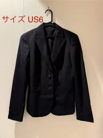 새상품급 theory 블랙 정장 자켓 US6 사이즈