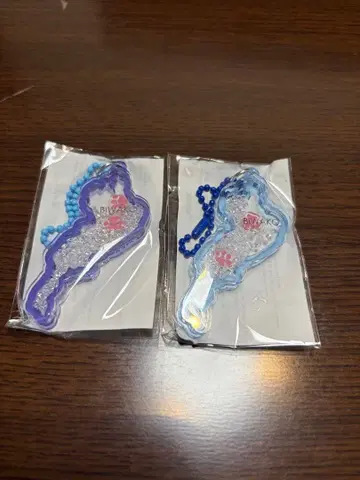 비와코 아크릴 키링 발바닥