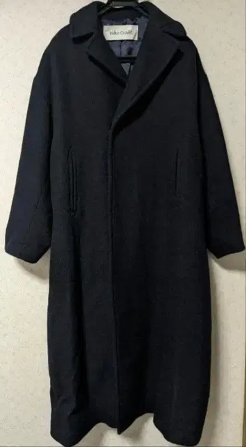 RODEO CROWNS 울 롱 코트 네이비 S