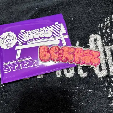 BE:FIRST 시크릿 모코모코 자수 스티커