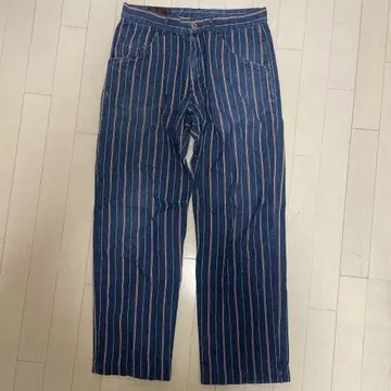 engineered garments 스트라이프 데님 팬츠