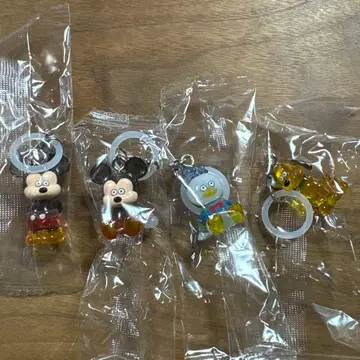 디즈니 캐릭터 마츠모토 세이지 메지루시 액세서리 4종 세트