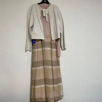 BLUE LABEL CRESTBRIDGE 긴팔 롱 원피스 38