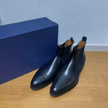 블랙 사이드 고어 부츠 박스 포함