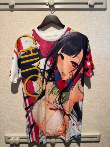 이이다 포치.전 풀 그래픽 T셔츠 그림체 A 언니라는 것