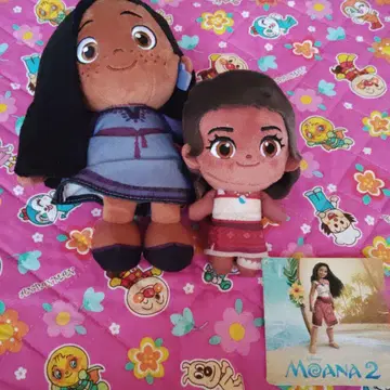 모아나 봉제 인형 세트