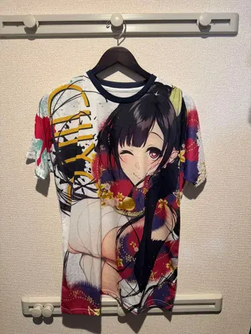 이이다 포치.전 풀 그래픽 T셔츠 그림체B 언니라는 것