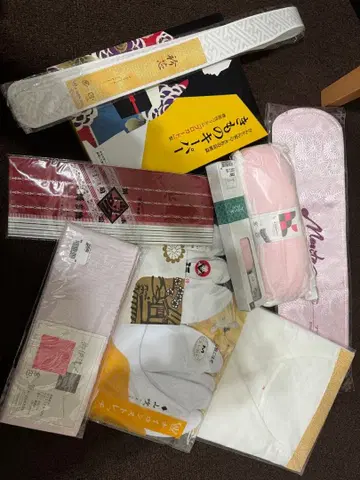 기모노 착용법 등 1식 세트