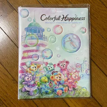 디즈니 더피&프렌즈 20주년 컬러풀 해피니스 와펜 홀더