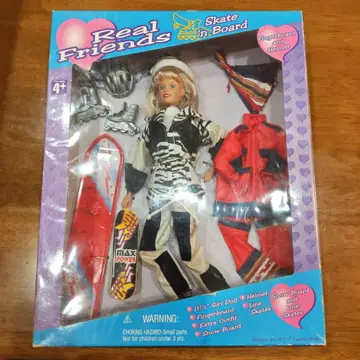 Real Friends Barbie 스노우보드 스키 의류 바비