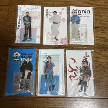 SnowMan 메구로 렌 아크릴 스탠드 세트