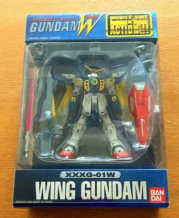 BANDAI 2000년제 윙 건담 모빌슈트 XXXG-01w