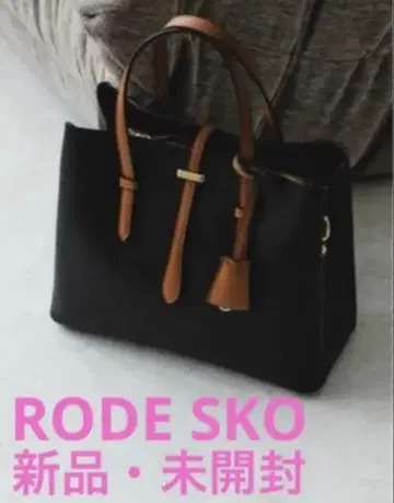 [ 미사용 새상품 ] RODEO SKO 블랙 토트백