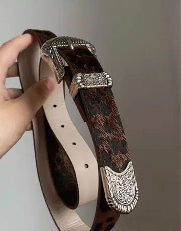 빈티지 y2k 브라운 벨트