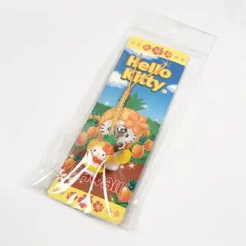 헬로키티 스트랩 하와이 파인애플 Hello kitty