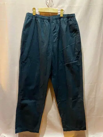 OBEY 블랙 와이드 이지 팬츠