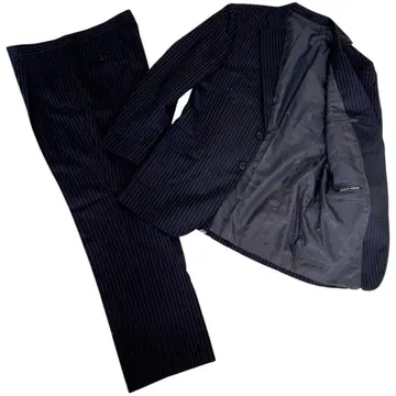 JOURNAL WORKS 셋업 수트 워셔블 스트라이프 AB7