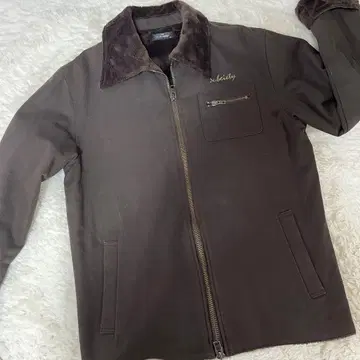 Subciety 아우터 보아 블루종