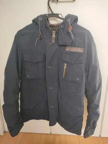 빈티지 젬블 페이드 후디 멀티 포켓 자켓 M