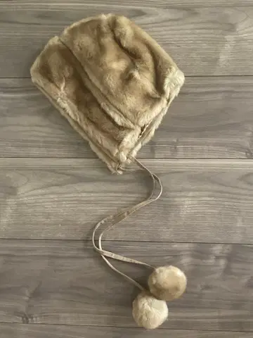 새상품 퍼 모자 GREVI 그레비 유나이티드 애로우즈