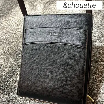 [컨디션 최상] &chouette (안드슈에트) 세로형 스퀘어 숄더백