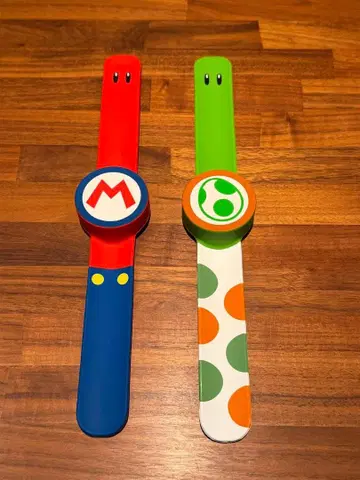 USJ 파워업 밴드 마리오 요시 2개 세트