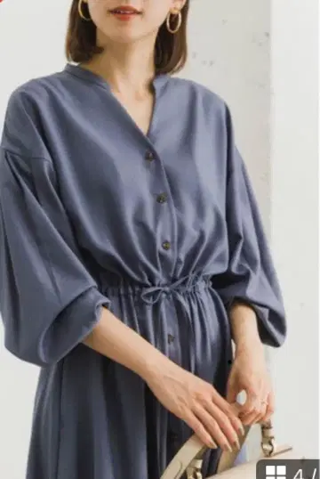 어반 리서치 드로스트 원피스 블루