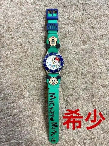 레어 미키 미니 손목시계 아날로그 디즈니 시계