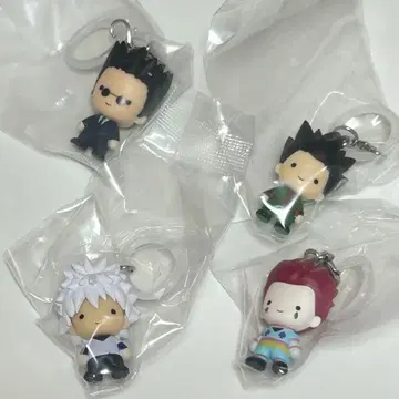 HUNTER X HUNTER 헌터헌터 메지루시 액세서리 4체